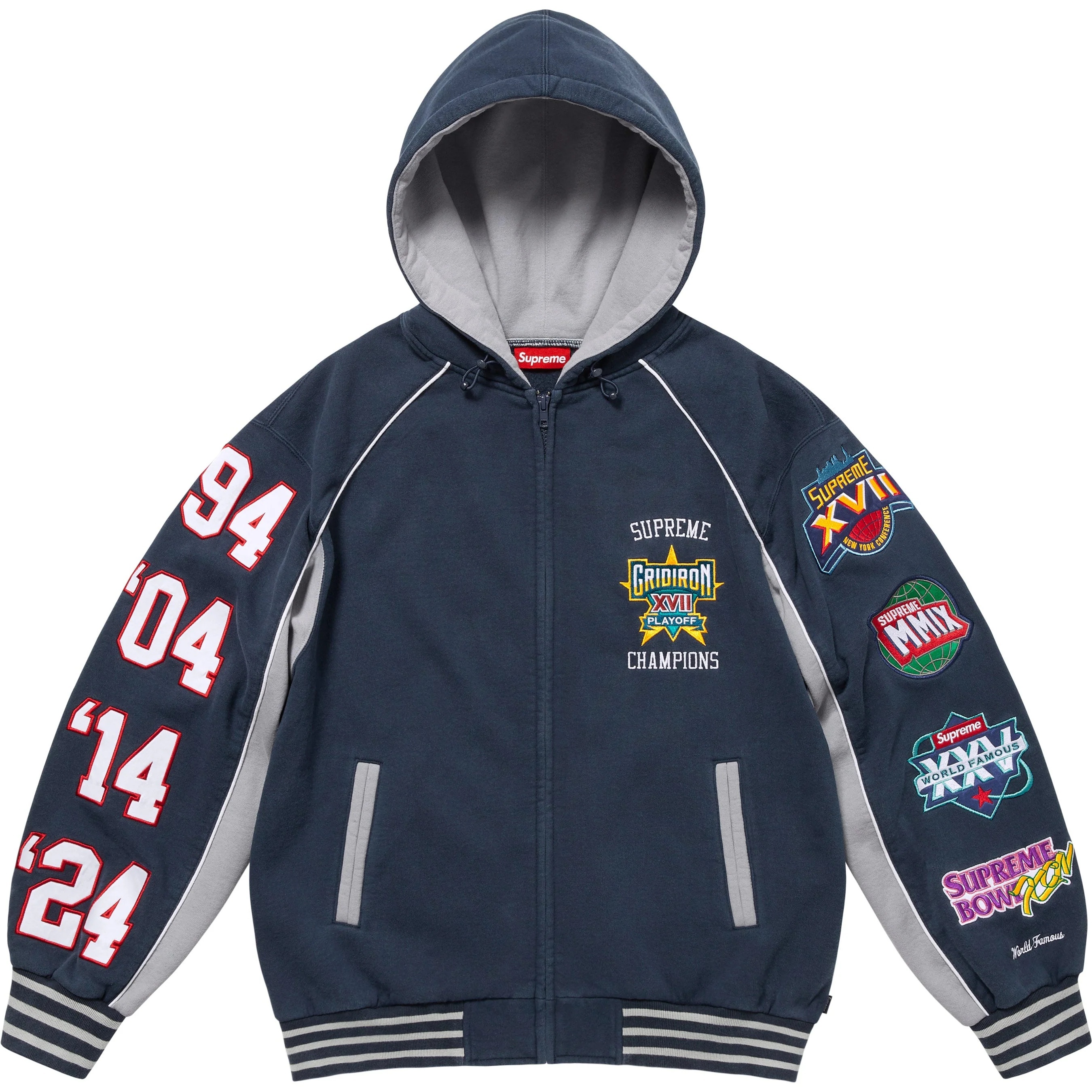 Playoffs Zip Up Hooded Sweatshirt view 9